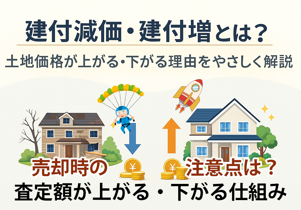 小山市、下野市で不動産の土地や建物・空き家の売却査定の仕組み