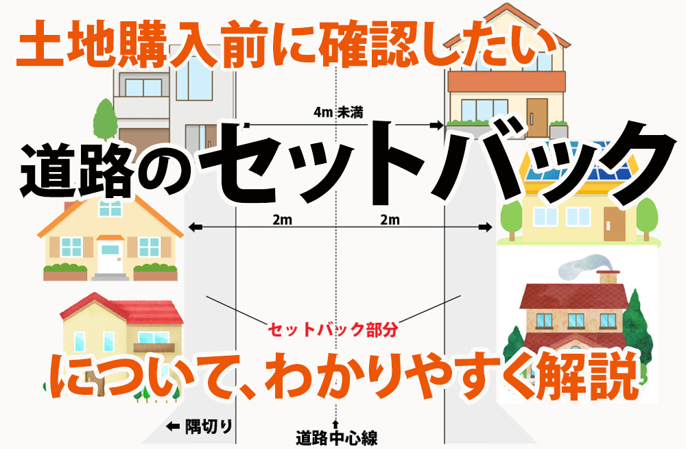 小山市、下野市で土地購入前に確認したセットバックについて