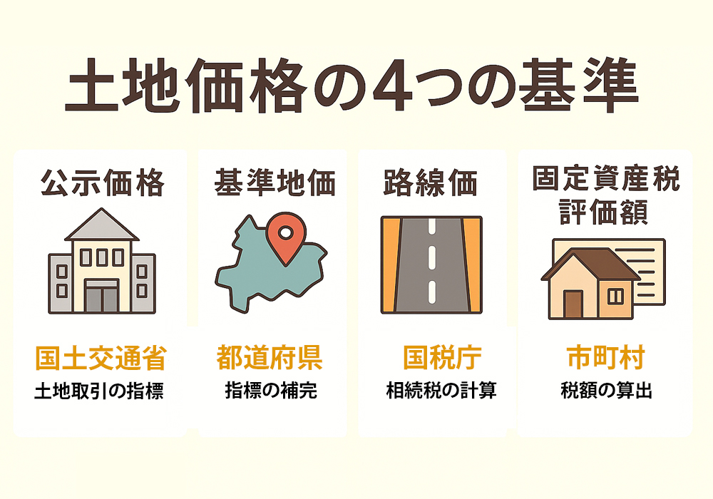 小山市・下野市の土地価格基準、不動産売買に役立つ