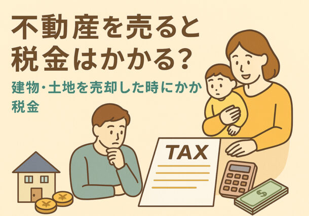 小山市・下野市で土地・建物等の不動産売却するとかかる税金