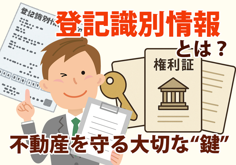 登記識別情報とは不動産を守る大切な“鍵”